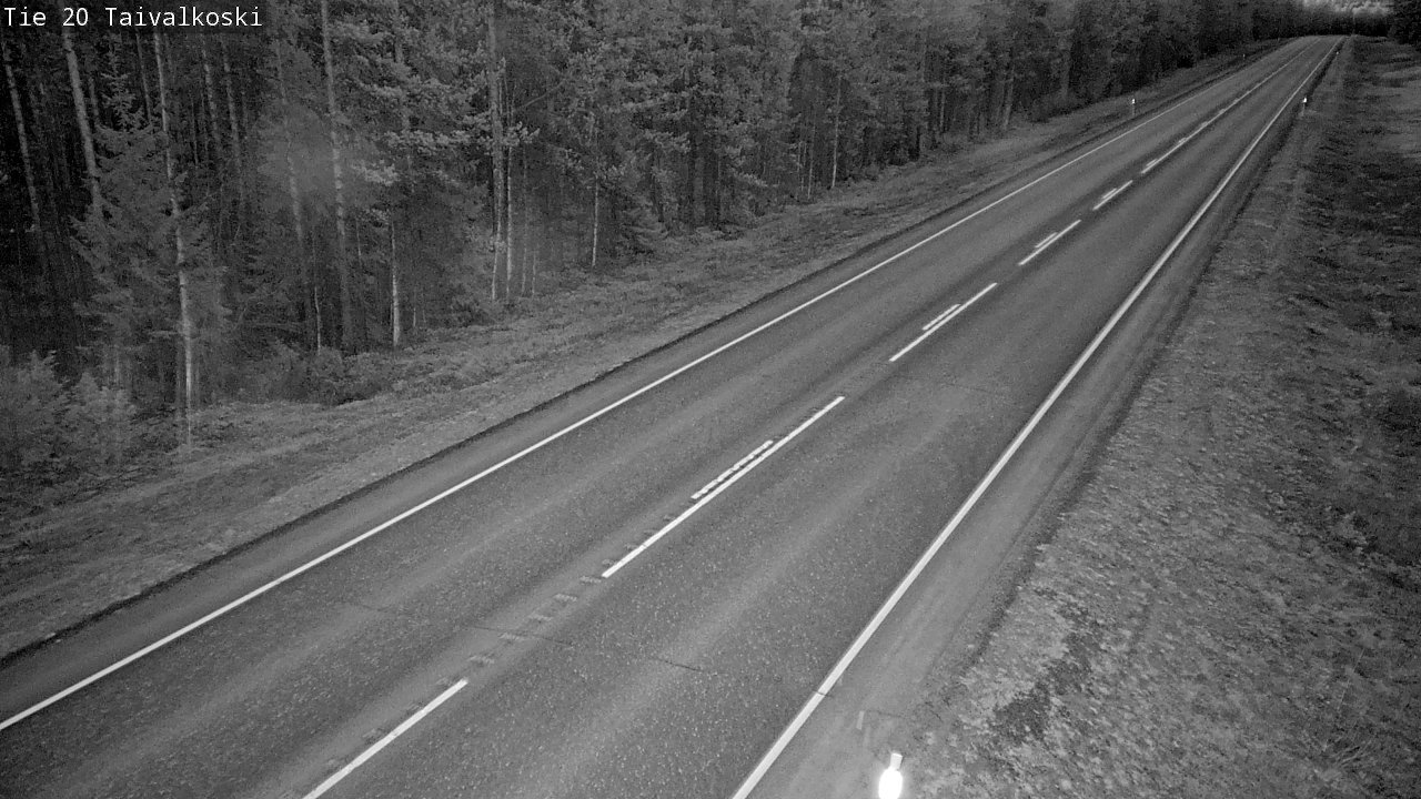 Kelikamerat Kuva Tie 20 Taivalkoski, Taivalkoski, Pohjois-Pohjanmaa