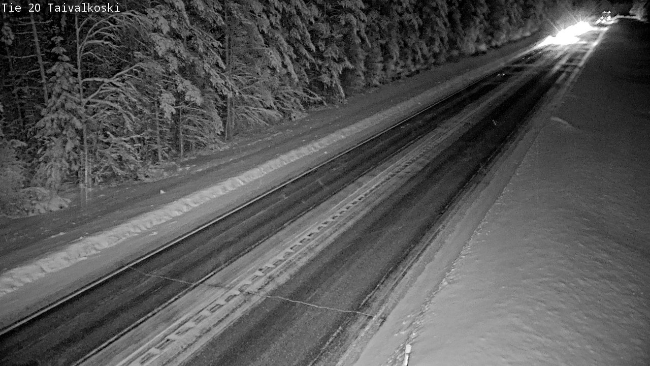 Kelikamerat Kuva Tie 20 Taivalkoski, Taivalkoski, Pohjois-Pohjanmaa