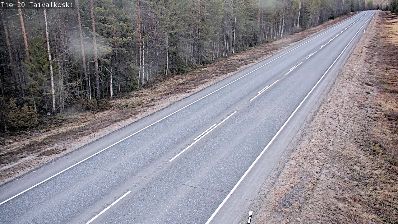 Kelikamerat Kuva Tie 20 Taivalkoski, Taivalkoski, Pohjois-Pohjanmaa