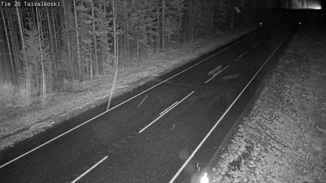 Kelikamerat Kuva Tie 20 Taivalkoski, Taivalkoski, Pohjois-Pohjanmaa