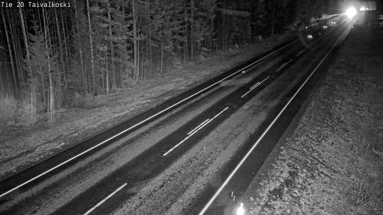 Kelikamerat Kuva Tie 20 Taivalkoski, Taivalkoski, Pohjois-Pohjanmaa