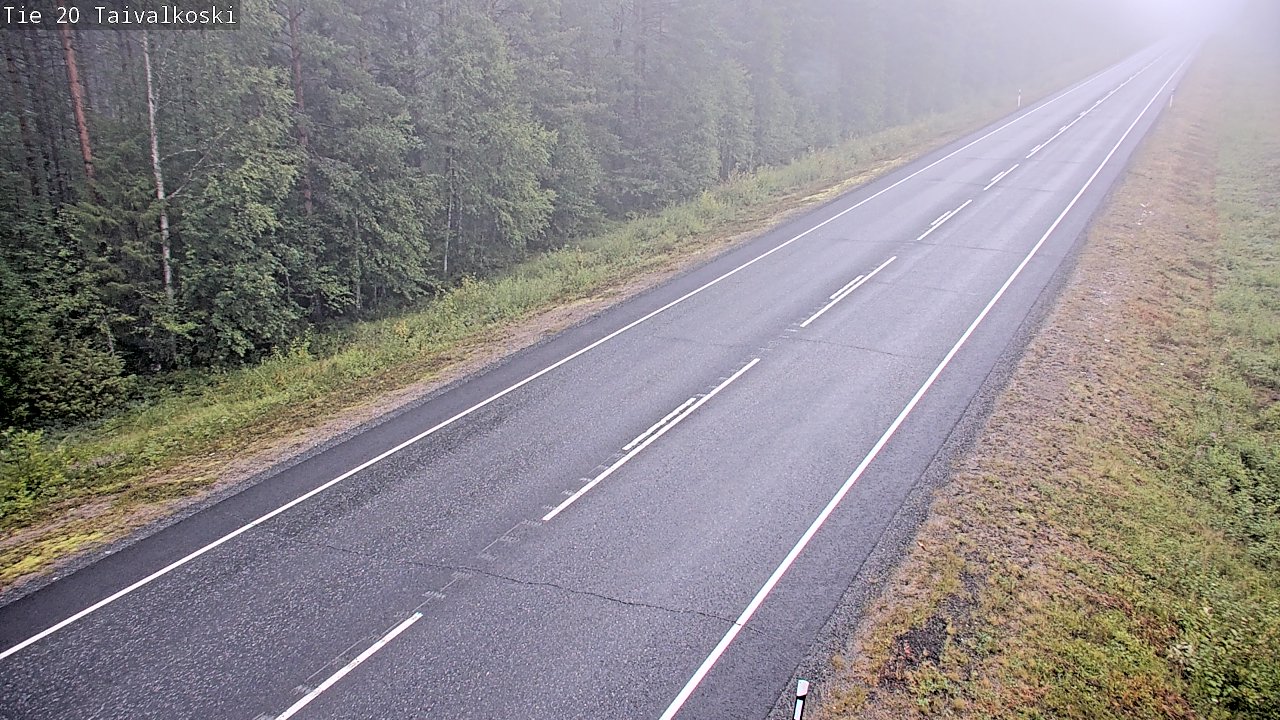Kelikamerat Kuva Tie 20 Taivalkoski, Taivalkoski, Pohjois-Pohjanmaa
