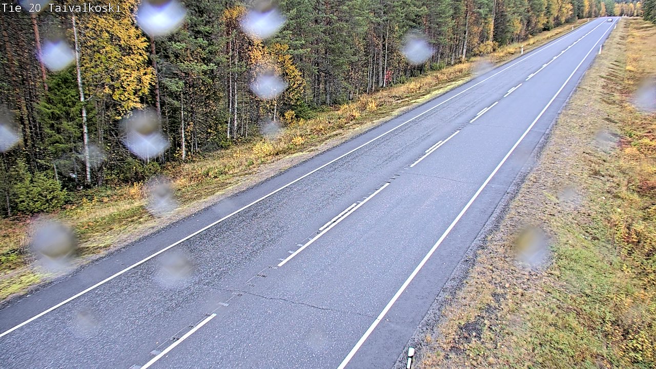 Kelikamerat Kuva Tie 20 Taivalkoski, Taivalkoski, Pohjois-Pohjanmaa