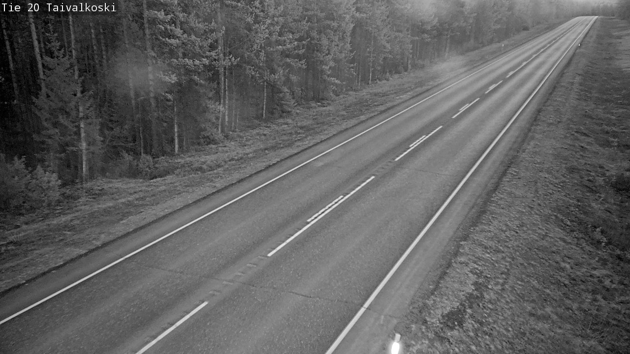 Kelikamerat Kuva Tie 20 Taivalkoski, Taivalkoski, Pohjois-Pohjanmaa
