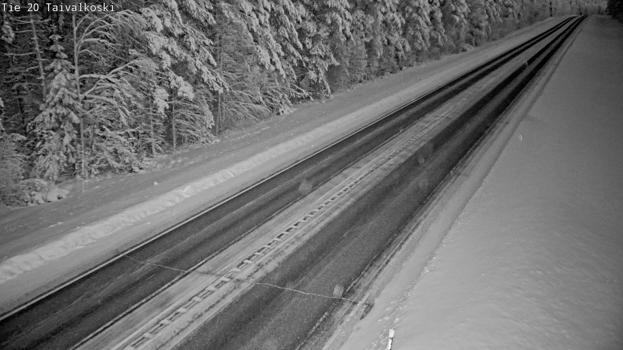 Kelikamerat Kuva Tie 20 Taivalkoski, Taivalkoski, Pohjois-Pohjanmaa