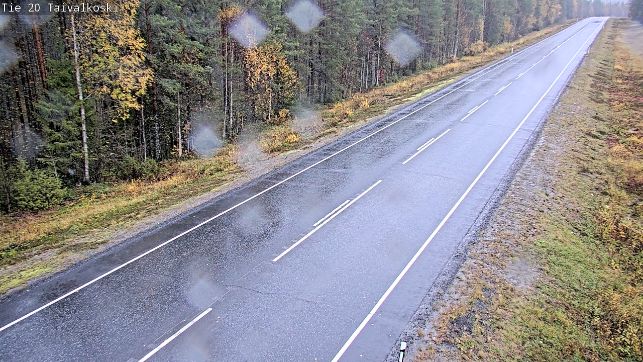 Kelikamerat Kuva Tie 20 Taivalkoski, Taivalkoski, Pohjois-Pohjanmaa