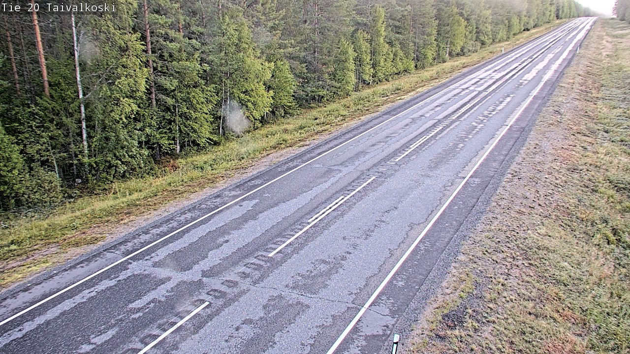 Kelikamerat Kuva Tie 20 Taivalkoski, Taivalkoski, Pohjois-Pohjanmaa