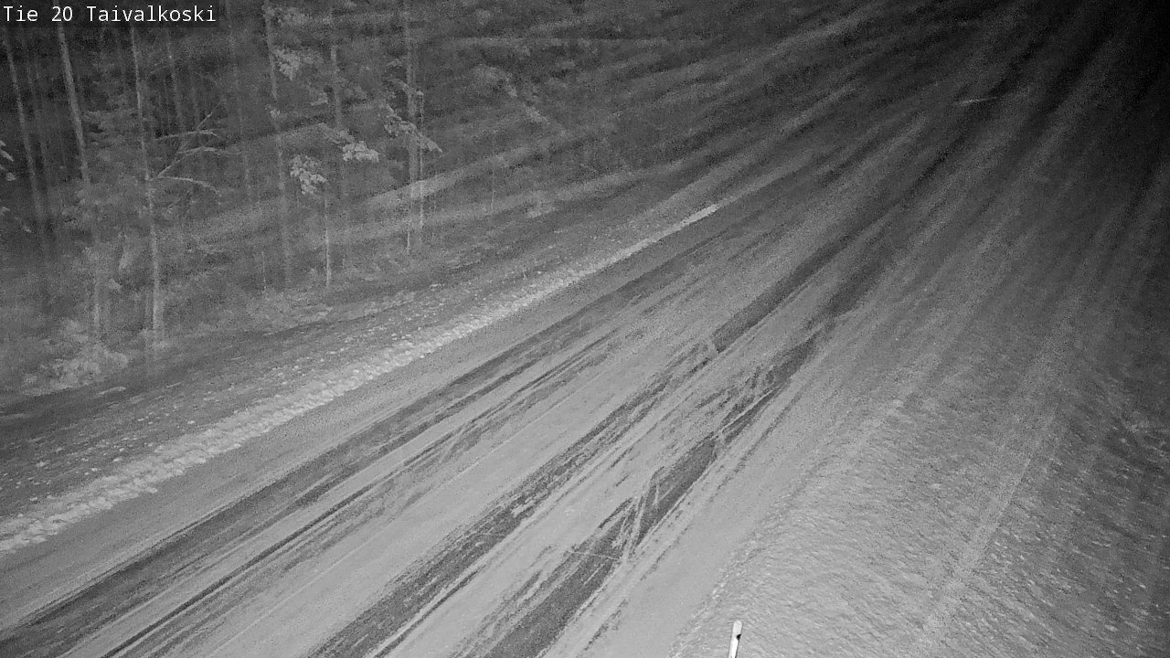 Weather Camera Image Road 20 Taivalkoski, Taivalkoski, Pohjois-Pohjanmaa