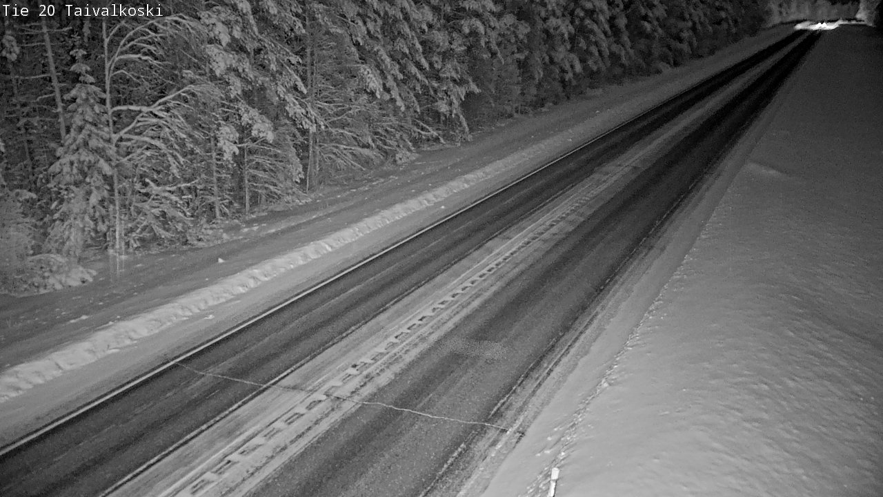 Kelikamerat Kuva Tie 20 Taivalkoski, Taivalkoski, Pohjois-Pohjanmaa