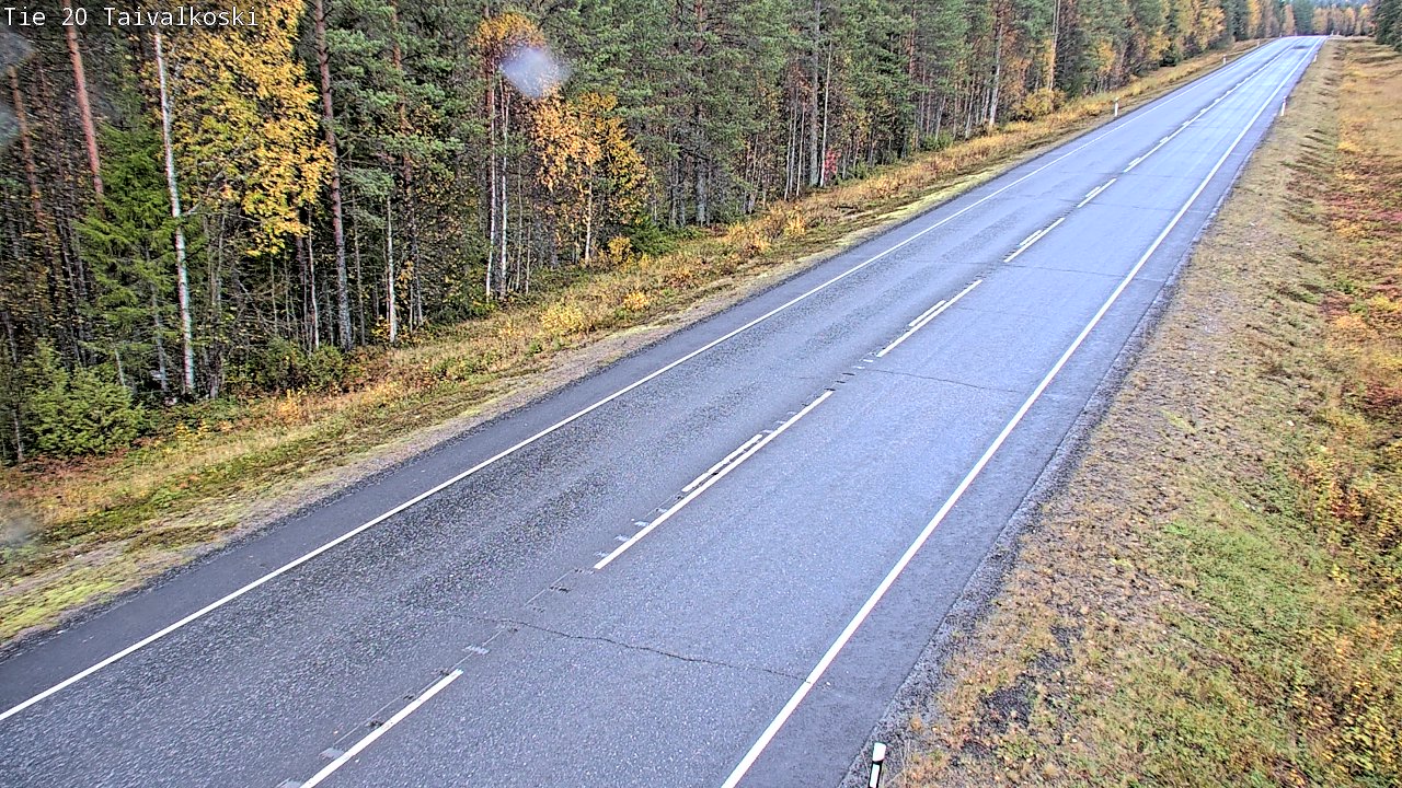 Kelikamerat Kuva Tie 20 Taivalkoski, Taivalkoski, Pohjois-Pohjanmaa