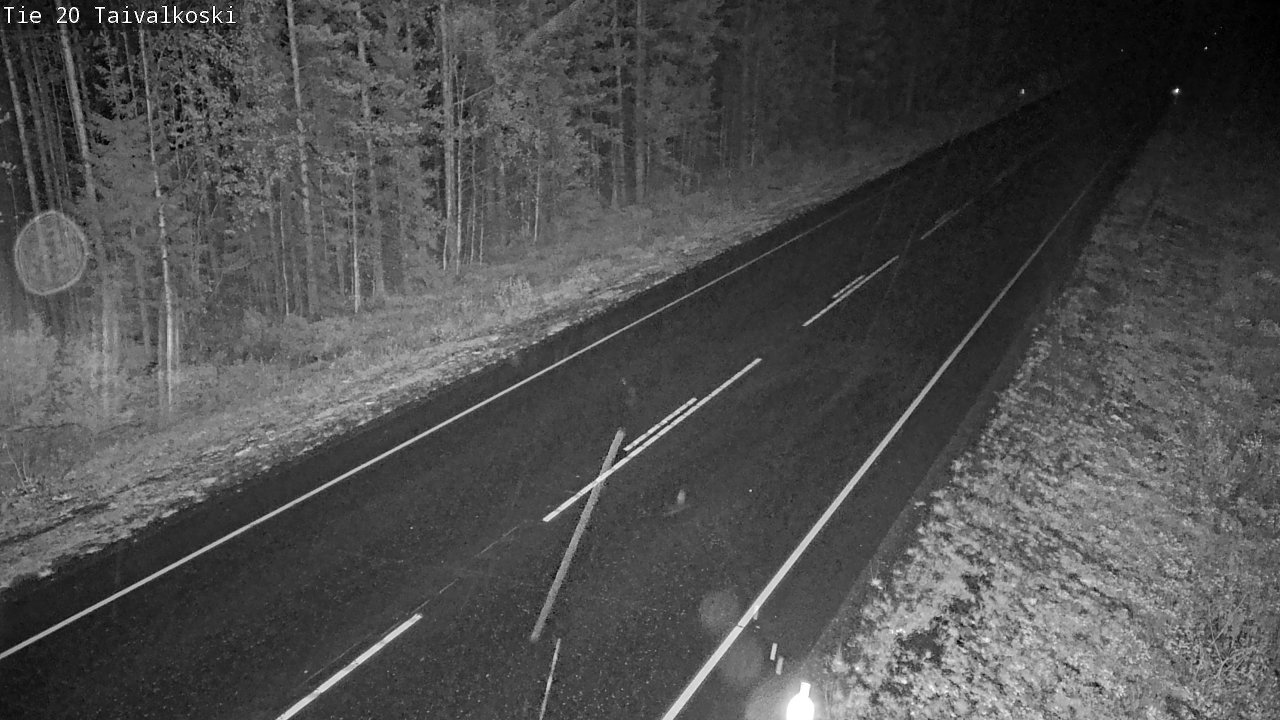 Kelikamerat Kuva Tie 20 Taivalkoski, Taivalkoski, Pohjois-Pohjanmaa