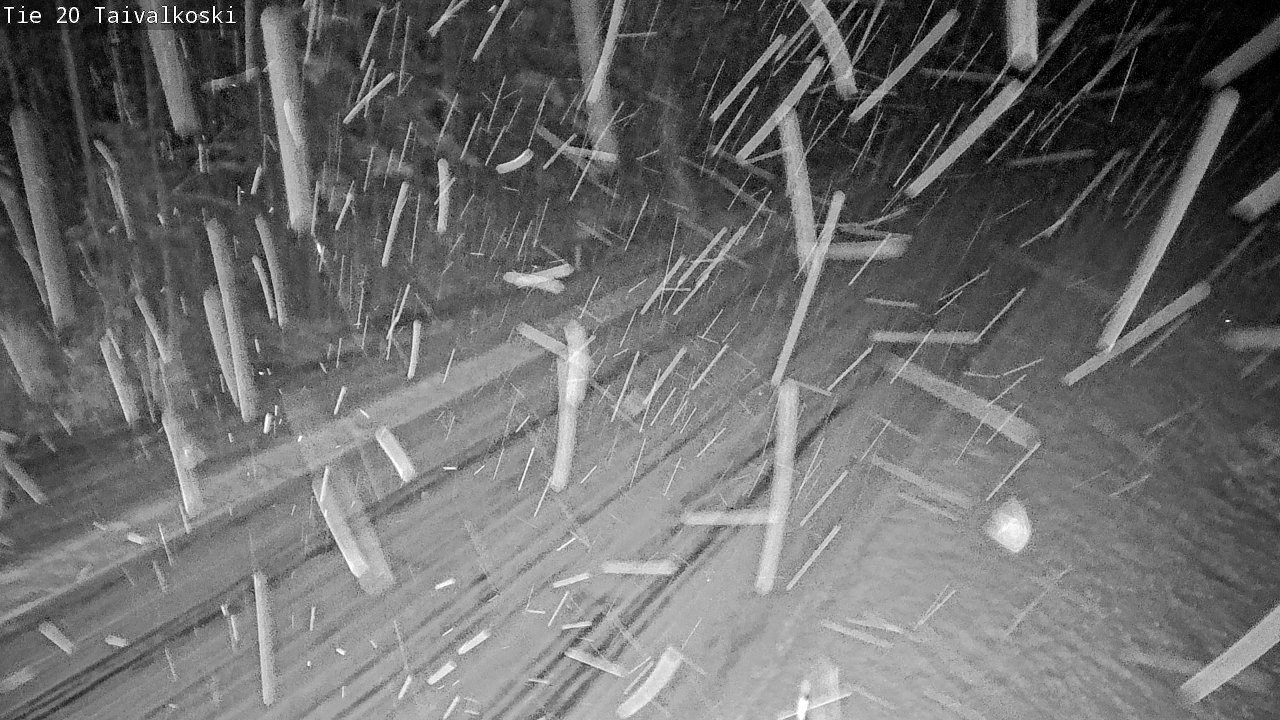 Kelikamerat Kuva Tie 20 Taivalkoski, Taivalkoski, Pohjois-Pohjanmaa