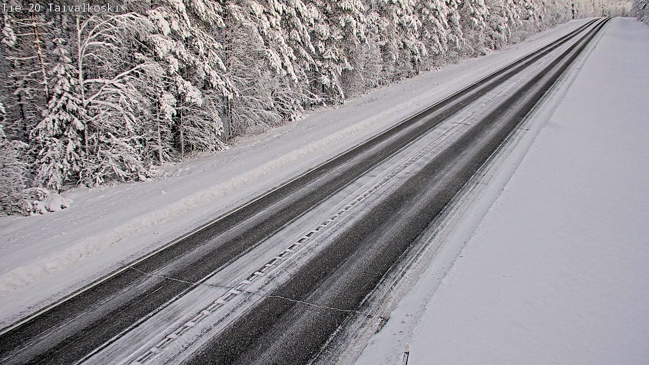 Kelikamerat Kuva Tie 20 Taivalkoski, Taivalkoski, Pohjois-Pohjanmaa