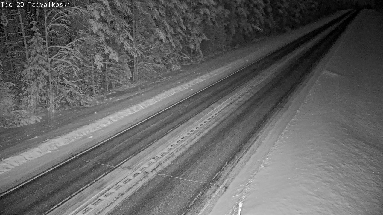 Kelikamerat Kuva Tie 20 Taivalkoski, Taivalkoski, Pohjois-Pohjanmaa