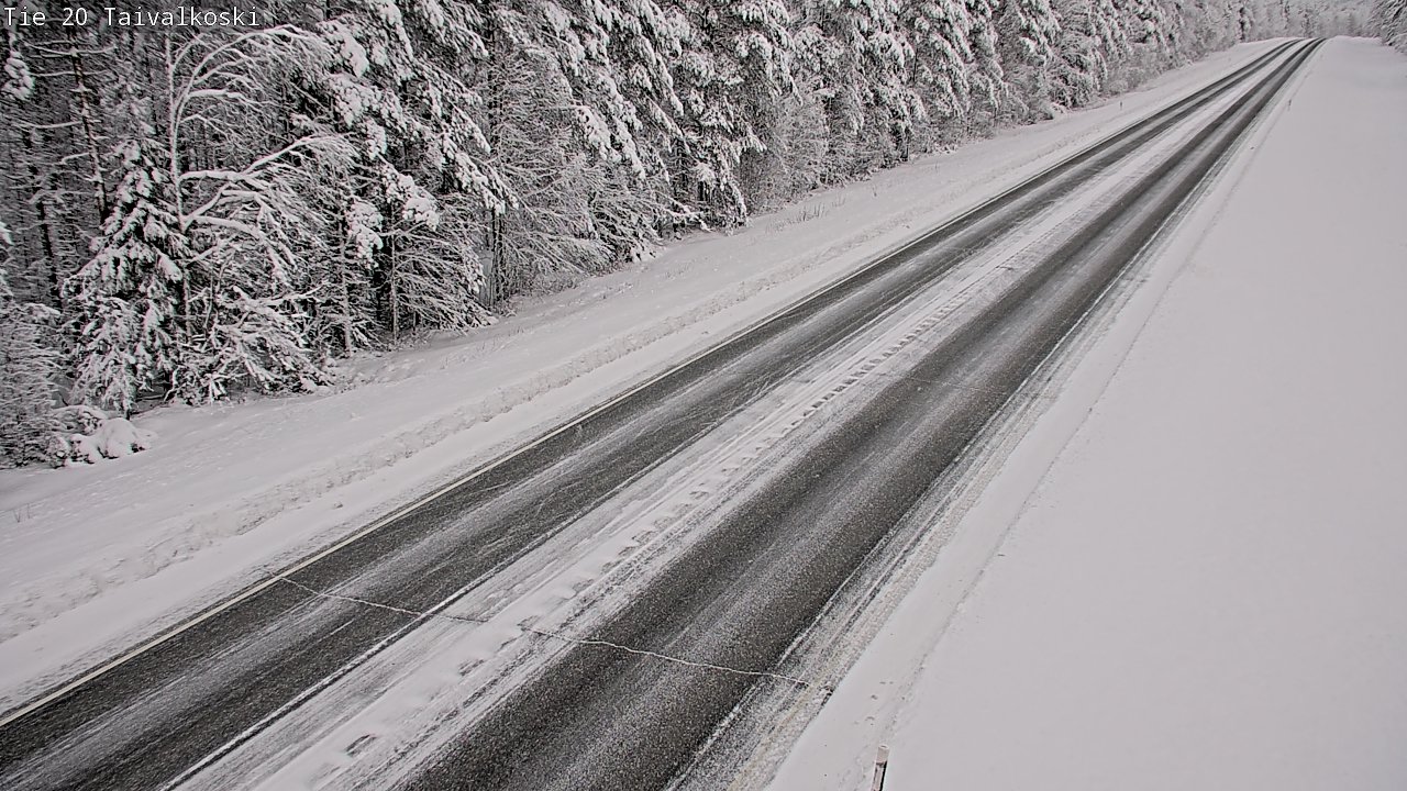 Kelikamerat Kuva Tie 20 Taivalkoski, Taivalkoski, Pohjois-Pohjanmaa