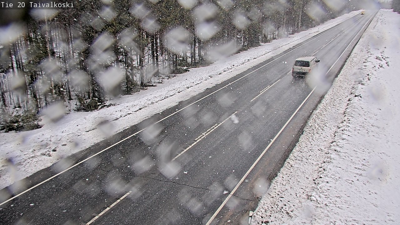 Kelikamerat Kuva Tie 20 Taivalkoski, Taivalkoski, Pohjois-Pohjanmaa