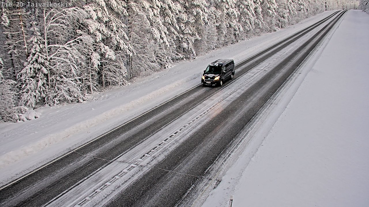 Kelikamerat Kuva Tie 20 Taivalkoski, Taivalkoski, Pohjois-Pohjanmaa