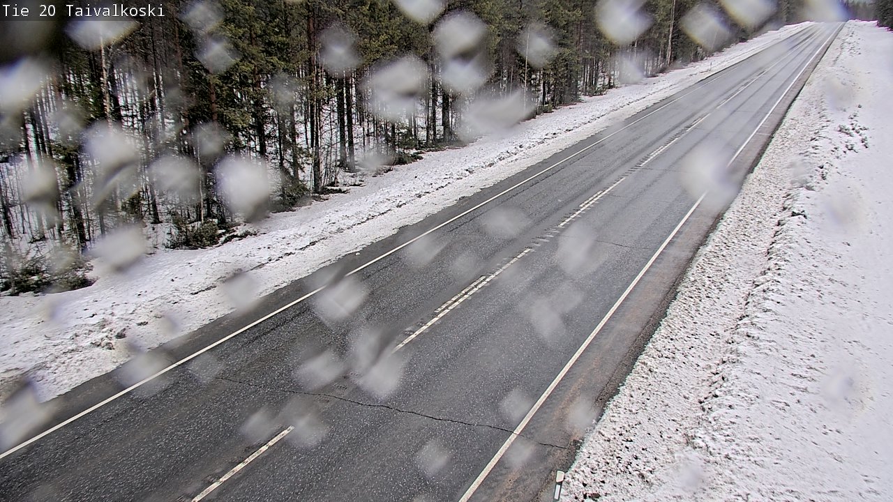 Kelikamerat Kuva Tie 20 Taivalkoski, Taivalkoski, Pohjois-Pohjanmaa