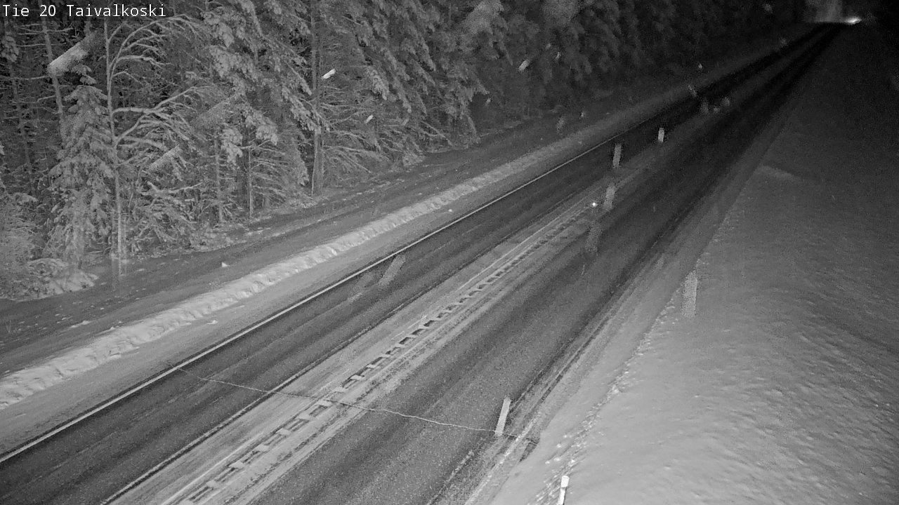 Kelikamerat Kuva Tie 20 Taivalkoski, Taivalkoski, Pohjois-Pohjanmaa