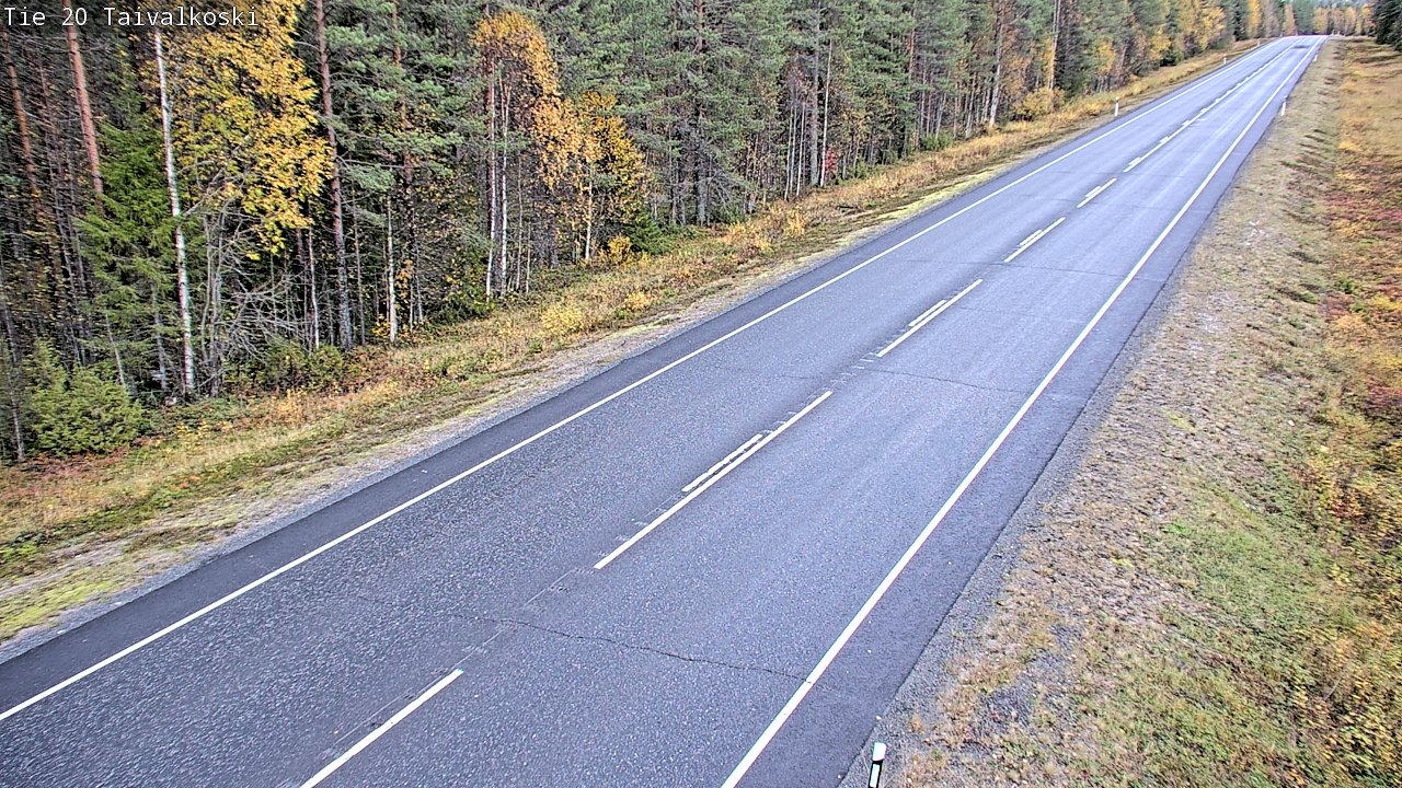 Kelikamerat Kuva Tie 20 Taivalkoski, Taivalkoski, Pohjois-Pohjanmaa