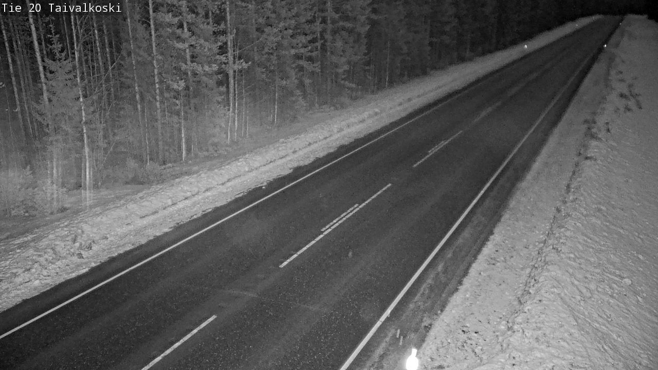 Kelikamerat Kuva Tie 20 Taivalkoski, Taivalkoski, Pohjois-Pohjanmaa