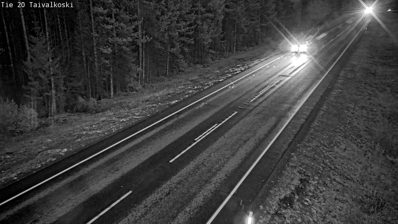 Kelikamerat Kuva Tie 20 Taivalkoski, Taivalkoski, Pohjois-Pohjanmaa