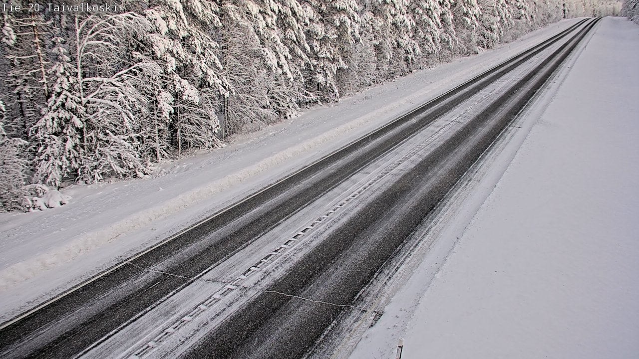 Kelikamerat Kuva Tie 20 Taivalkoski, Taivalkoski, Pohjois-Pohjanmaa