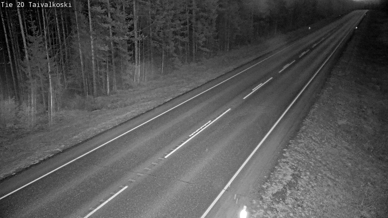 Kelikamerat Kuva Tie 20 Taivalkoski, Taivalkoski, Pohjois-Pohjanmaa