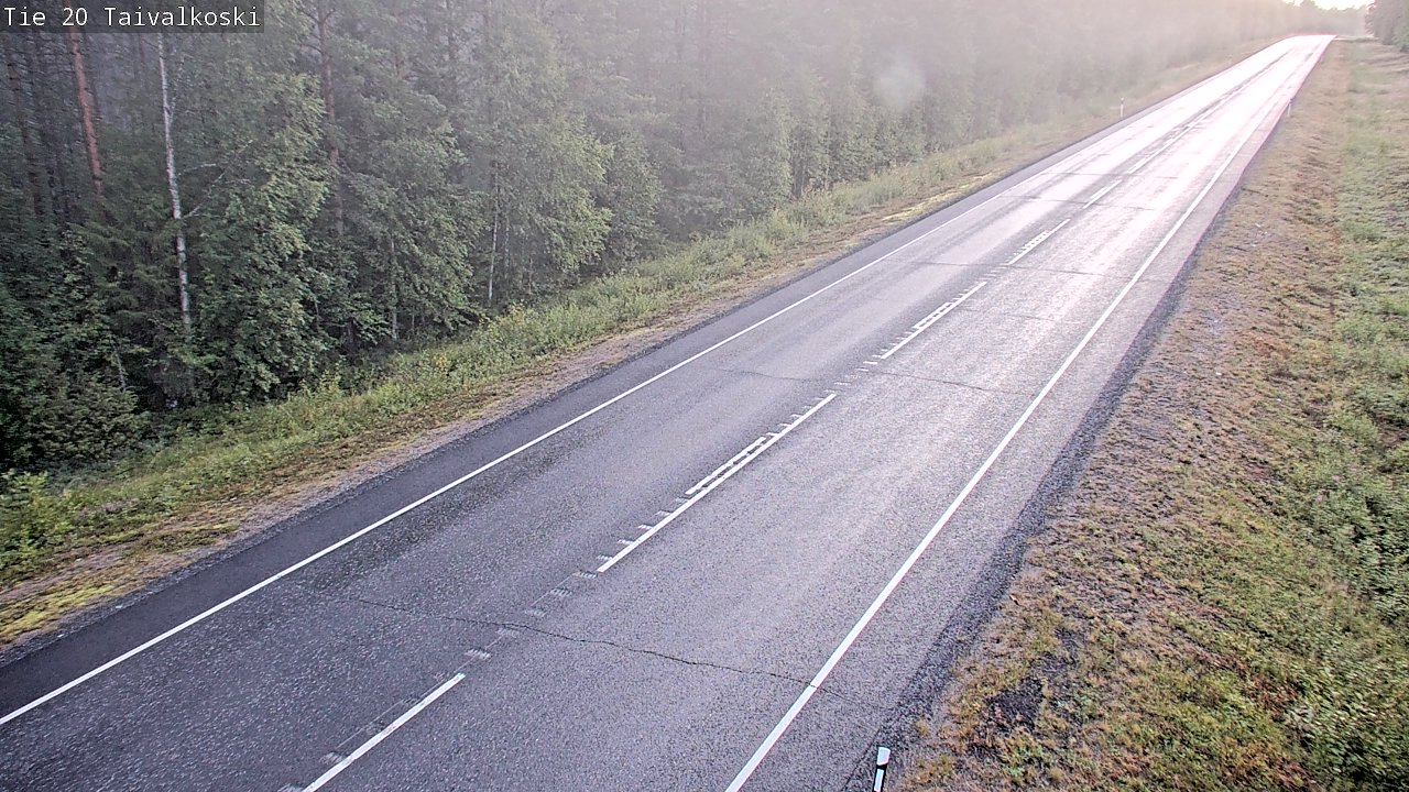 Kelikamerat Kuva Tie 20 Taivalkoski, Taivalkoski, Pohjois-Pohjanmaa