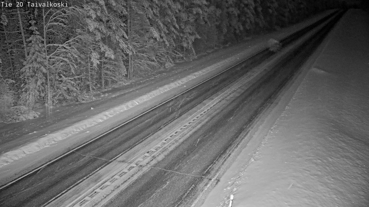 Kelikamerat Kuva Tie 20 Taivalkoski, Taivalkoski, Pohjois-Pohjanmaa