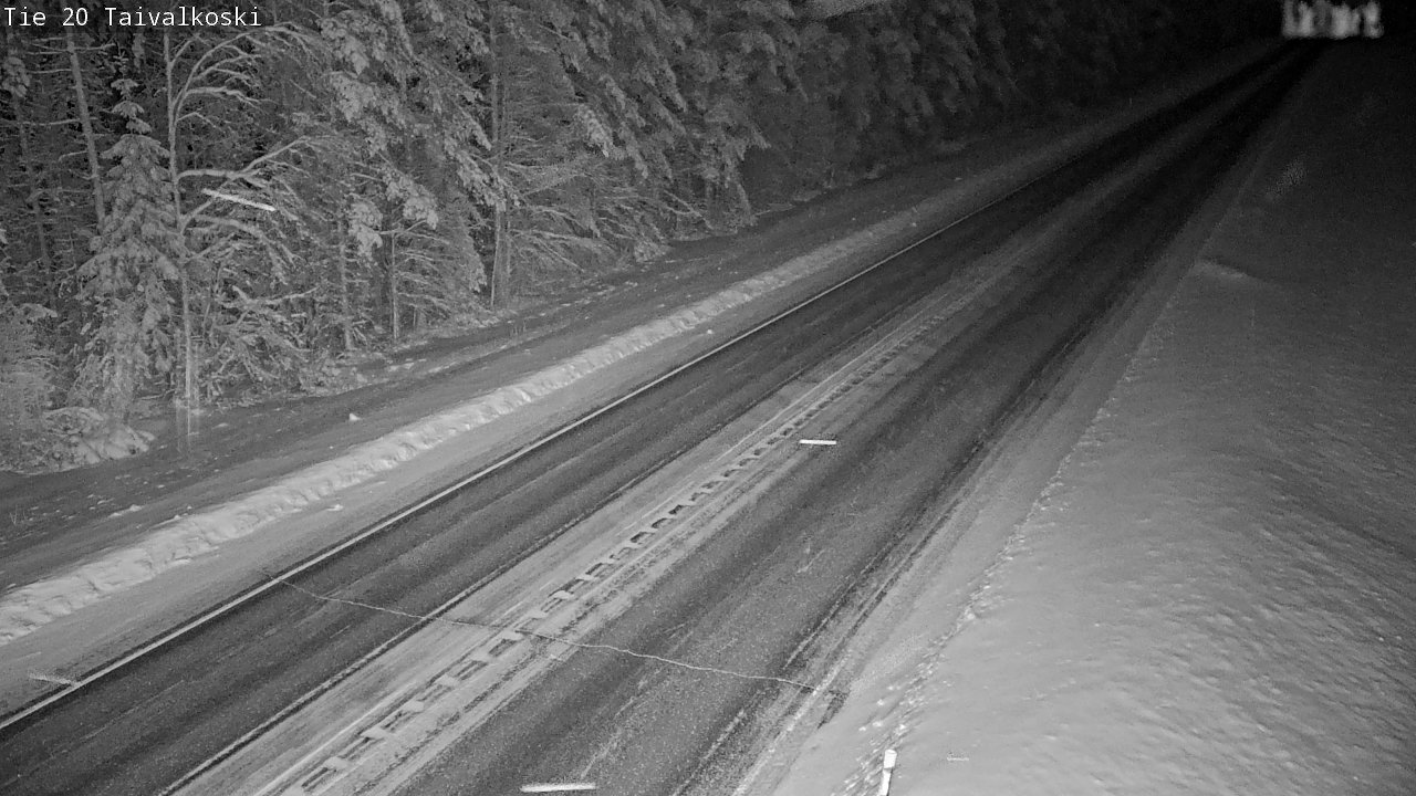 Kelikamerat Kuva Tie 20 Taivalkoski, Taivalkoski, Pohjois-Pohjanmaa