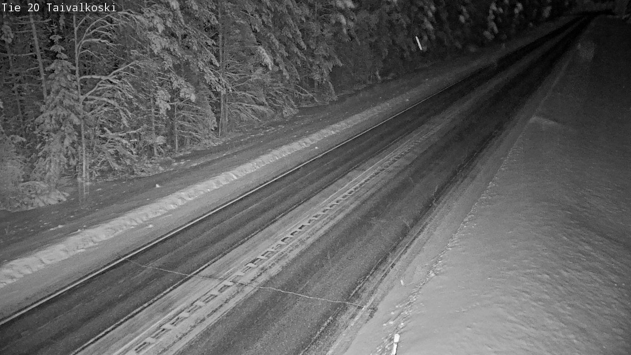 Kelikamerat Kuva Tie 20 Taivalkoski, Taivalkoski, Pohjois-Pohjanmaa
