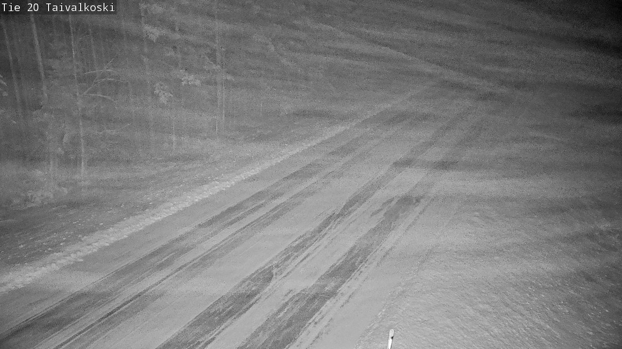 Weather Camera Image Road 20 Taivalkoski, Taivalkoski, Pohjois-Pohjanmaa