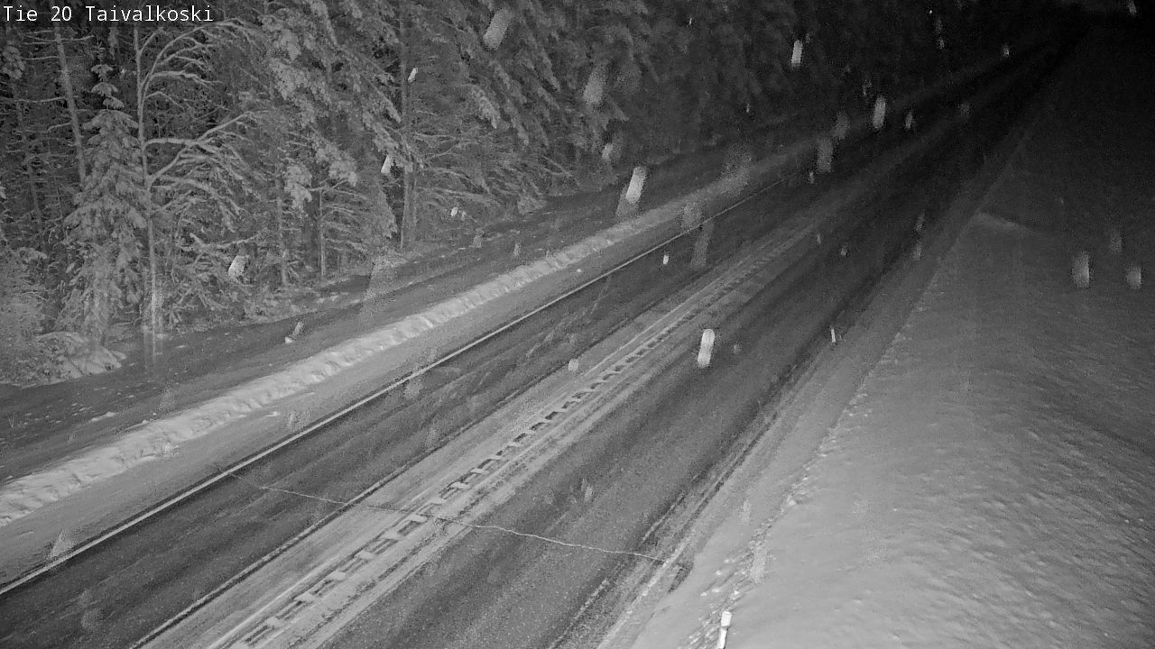 Kelikamerat Kuva Tie 20 Taivalkoski, Taivalkoski, Pohjois-Pohjanmaa