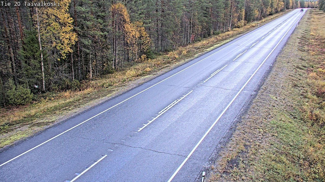 Kelikamerat Kuva Tie 20 Taivalkoski, Taivalkoski, Pohjois-Pohjanmaa