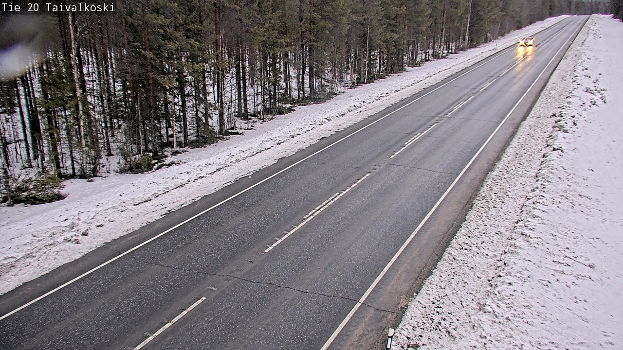 Kelikamerat Kuva Tie 20 Taivalkoski, Taivalkoski, Pohjois-Pohjanmaa
