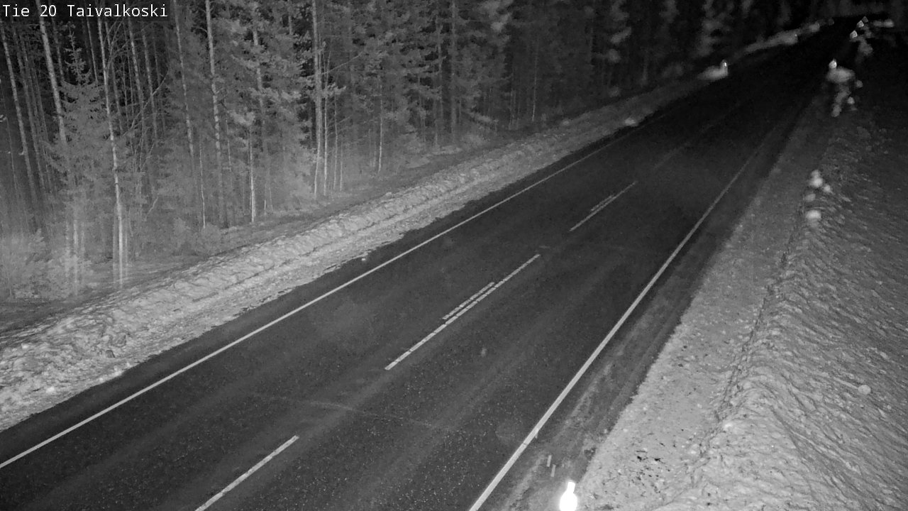 Kelikamerat Kuva Tie 20 Taivalkoski, Taivalkoski, Pohjois-Pohjanmaa