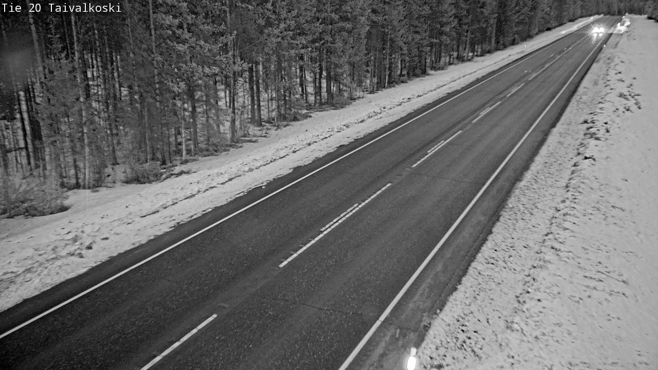 Kelikamerat Kuva Tie 20 Taivalkoski, Taivalkoski, Pohjois-Pohjanmaa