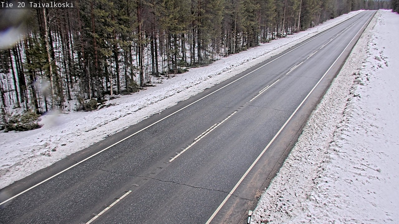Kelikamerat Kuva Tie 20 Taivalkoski, Taivalkoski, Pohjois-Pohjanmaa