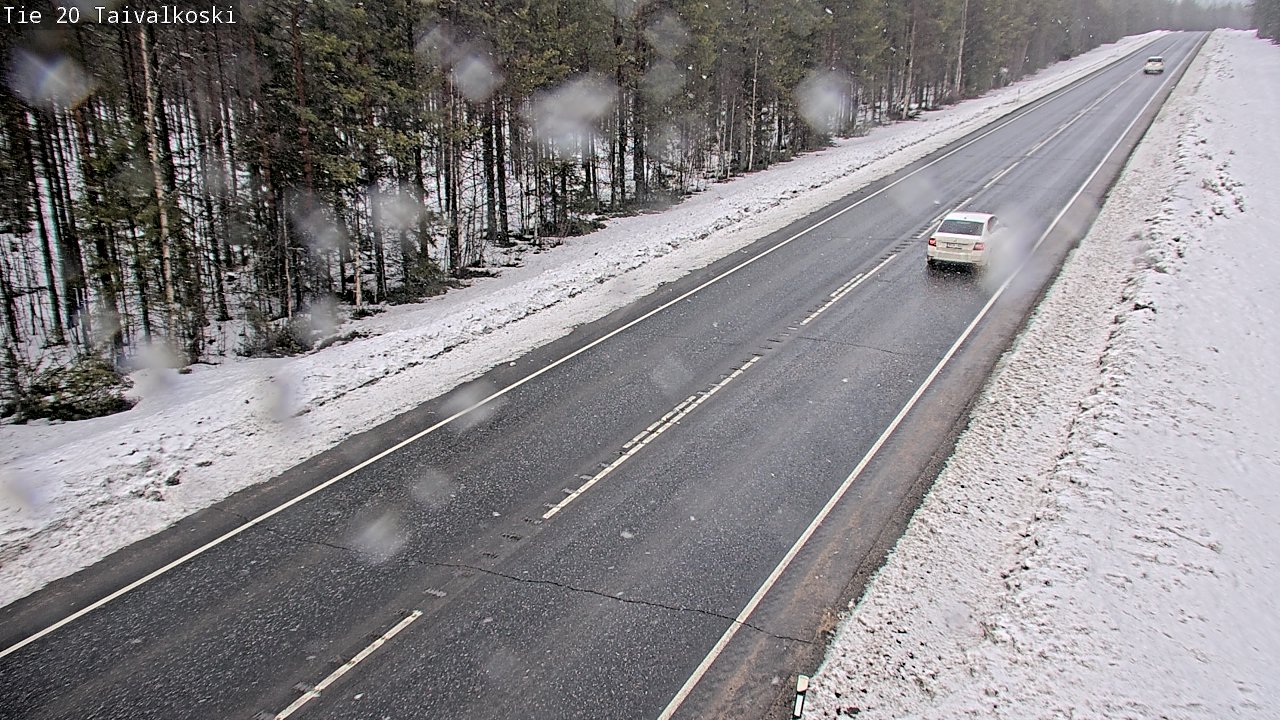 Kelikamerat Kuva Tie 20 Taivalkoski, Taivalkoski, Pohjois-Pohjanmaa