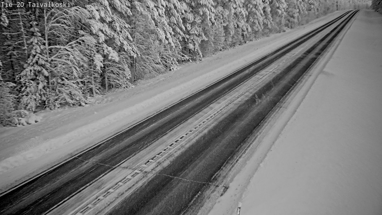 Kelikamerat Kuva Tie 20 Taivalkoski, Taivalkoski, Pohjois-Pohjanmaa