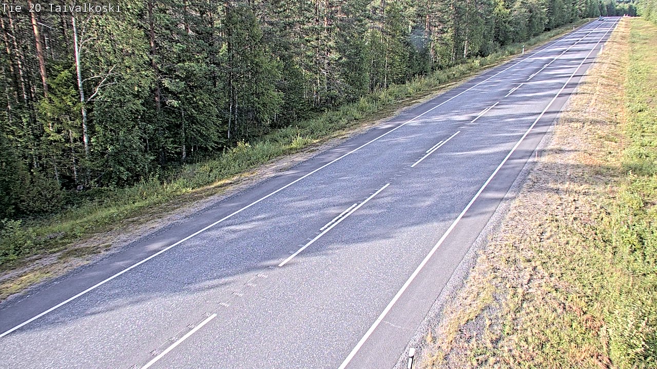 Kelikamerat Kuva Tie 20 Taivalkoski, Taivalkoski, Pohjois-Pohjanmaa