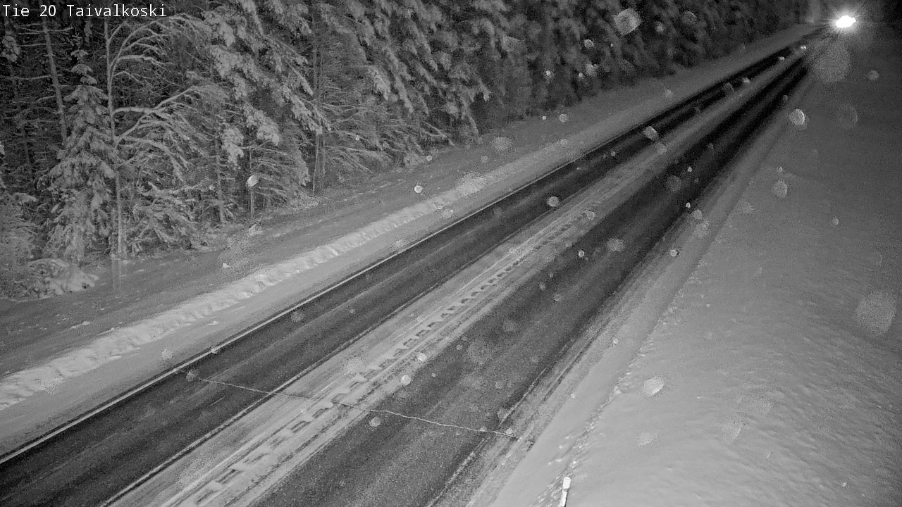 Kelikamerat Kuva Tie 20 Taivalkoski, Taivalkoski, Pohjois-Pohjanmaa