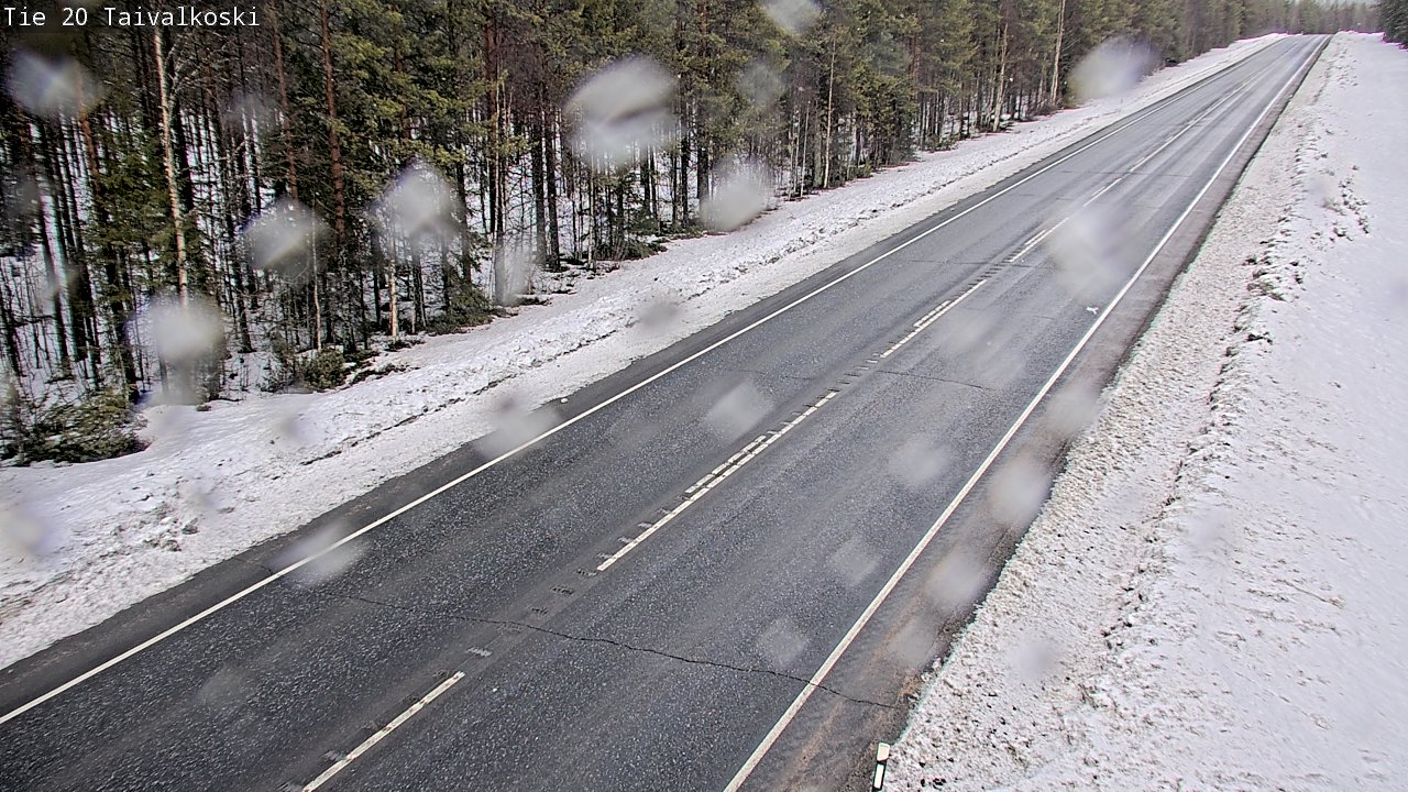 Kelikamerat Kuva Tie 20 Taivalkoski, Taivalkoski, Pohjois-Pohjanmaa