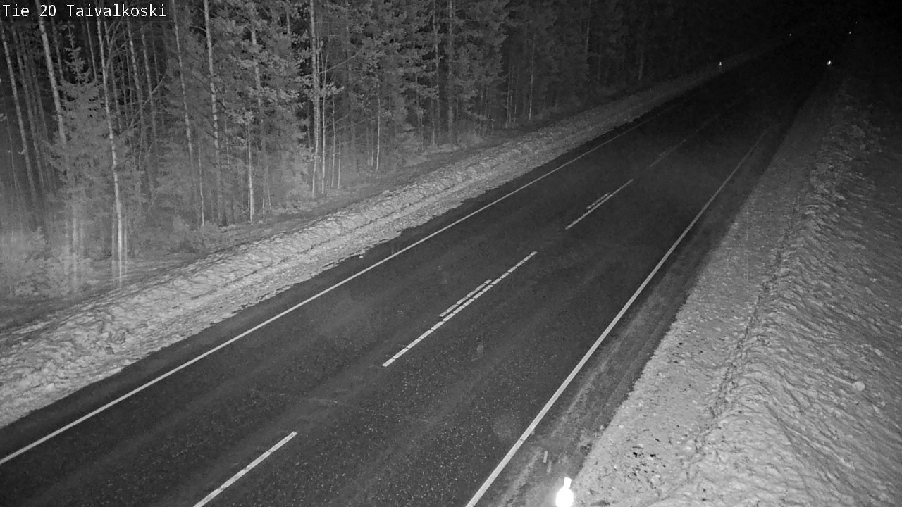 Kelikamerat Kuva Tie 20 Taivalkoski, Taivalkoski, Pohjois-Pohjanmaa