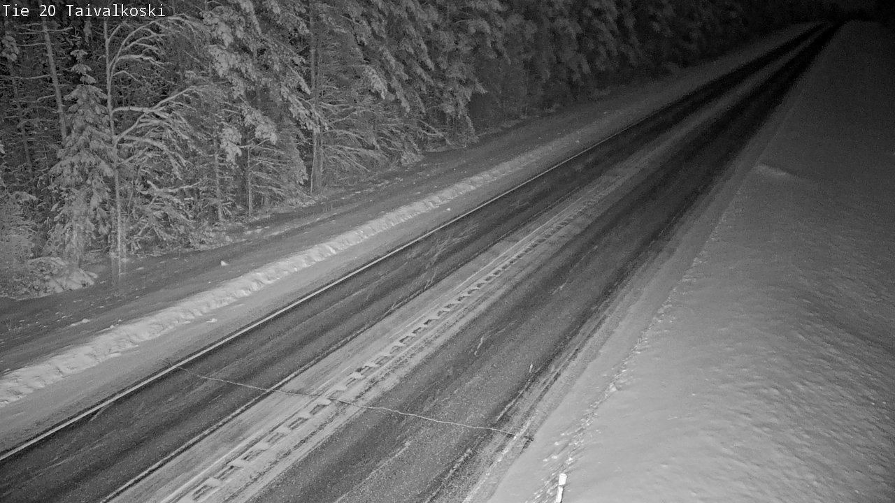 Kelikamerat Kuva Tie 20 Taivalkoski, Taivalkoski, Pohjois-Pohjanmaa