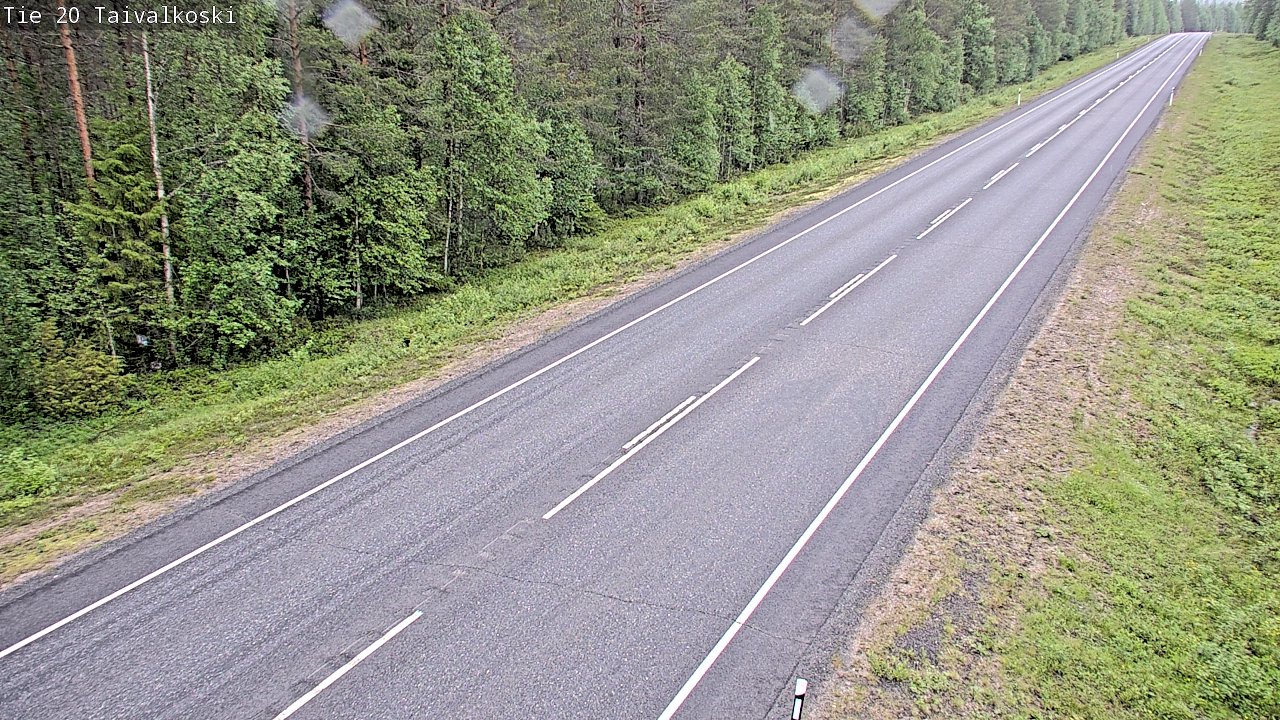 Kelikamerat Kuva Tie 20 Taivalkoski, Taivalkoski, Pohjois-Pohjanmaa
