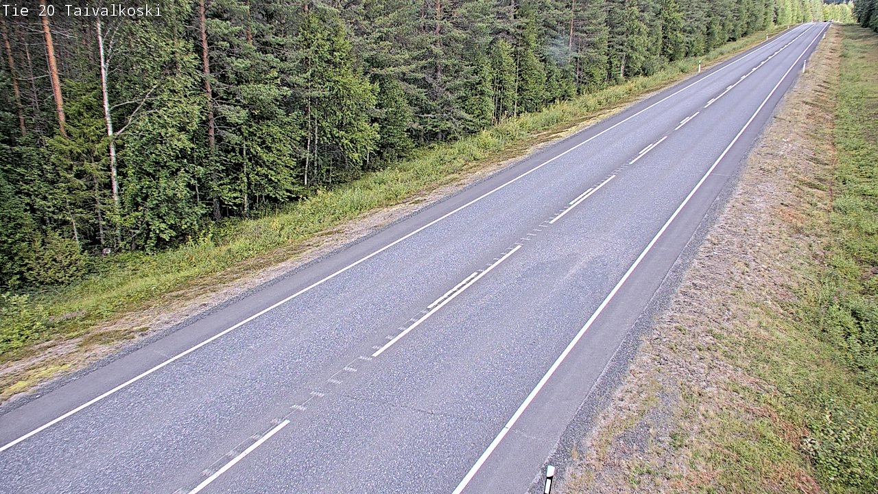 Kelikamerat Kuva Tie 20 Taivalkoski, Taivalkoski, Pohjois-Pohjanmaa