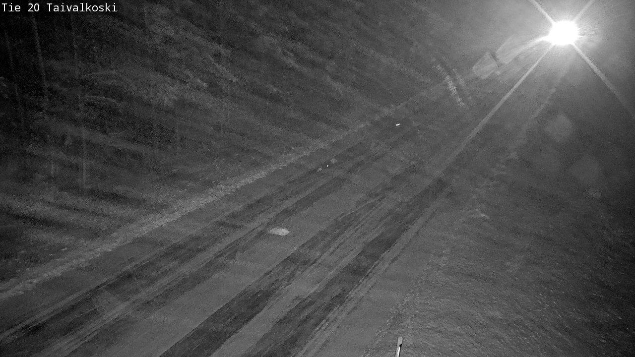 Weather Camera Image Road 20 Taivalkoski, Taivalkoski, Pohjois-Pohjanmaa