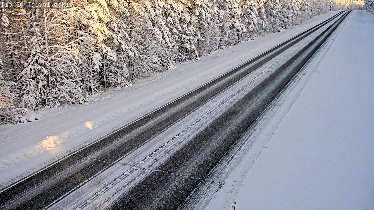 Kelikamerat Kuva Tie 20 Taivalkoski, Taivalkoski, Pohjois-Pohjanmaa